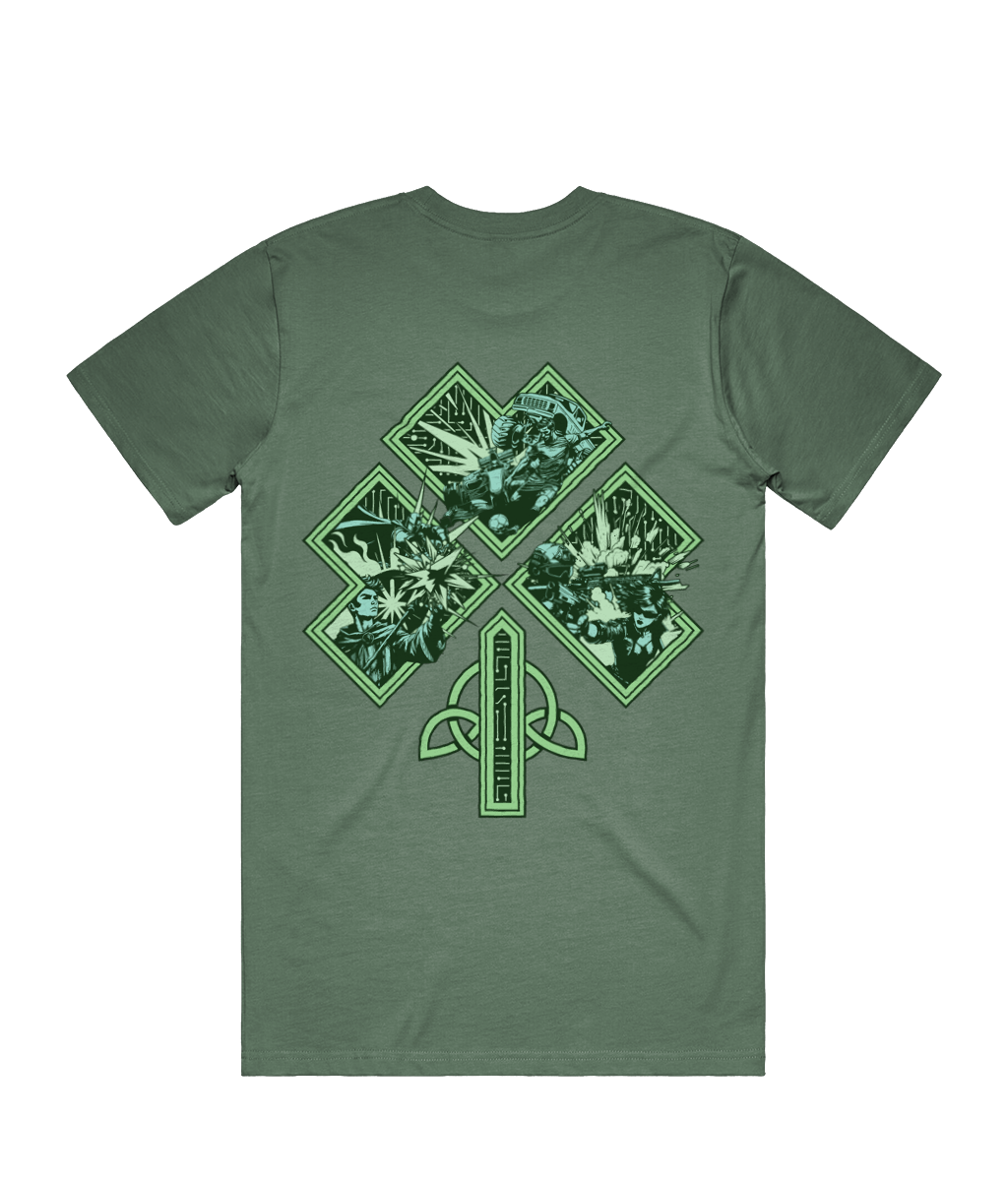 Three Leaf T-Shirt Mens