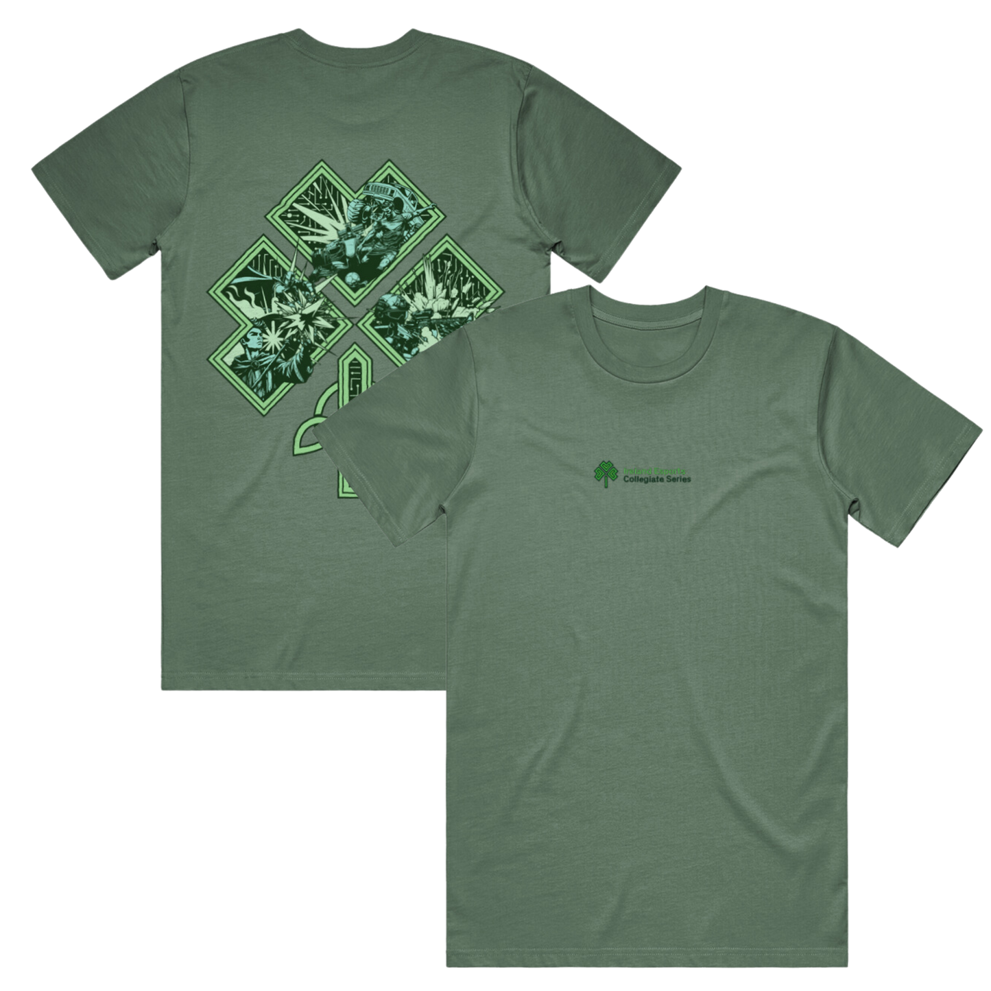 Three Leaf T-Shirt Mens