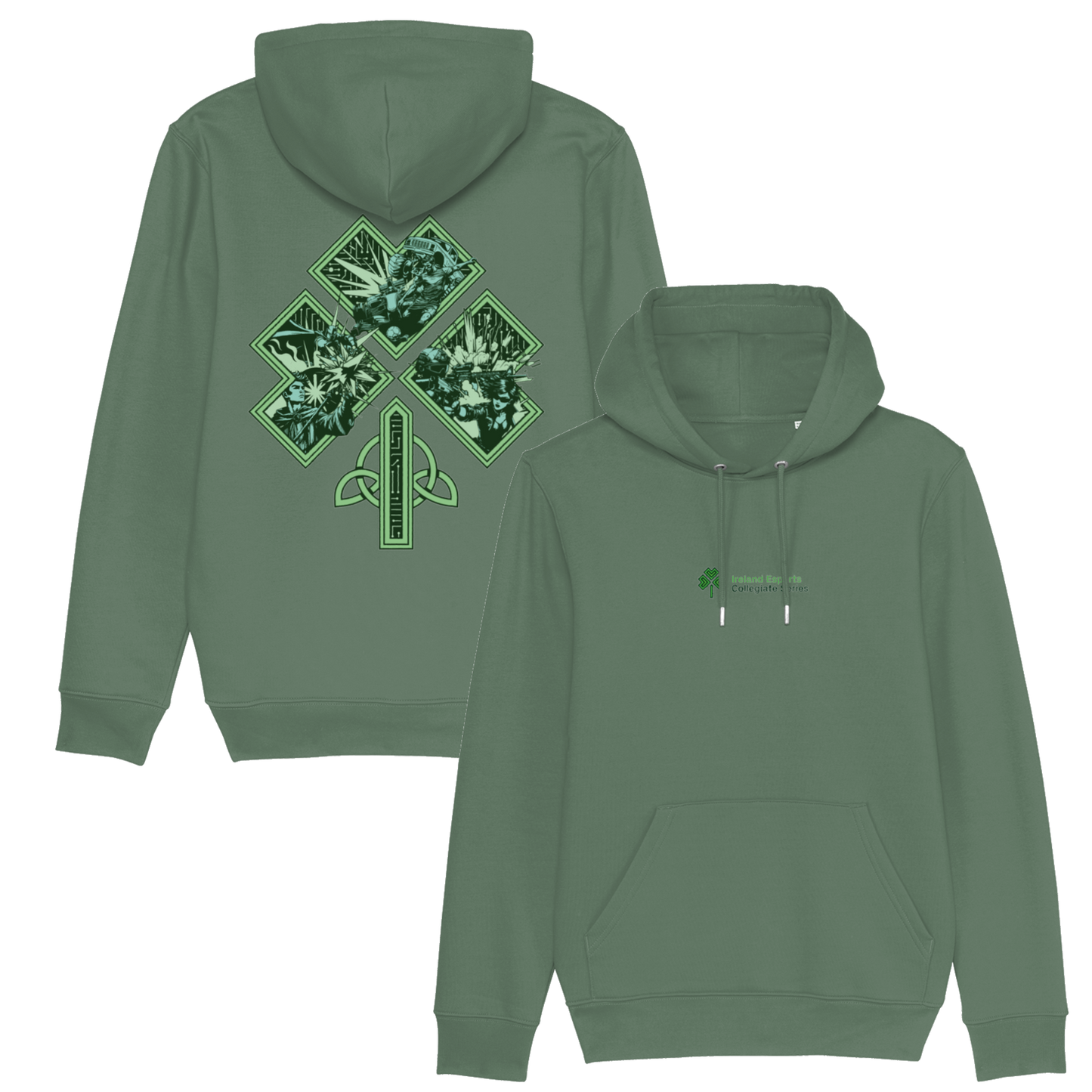 Three Leaf Hoodie Unisex