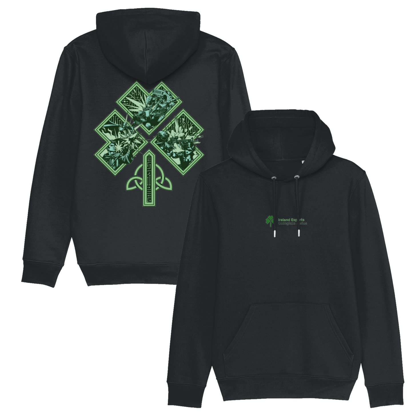 Three Leaf Hoodie Unisex